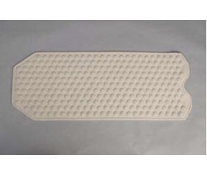 rubber bath mat glaze safe